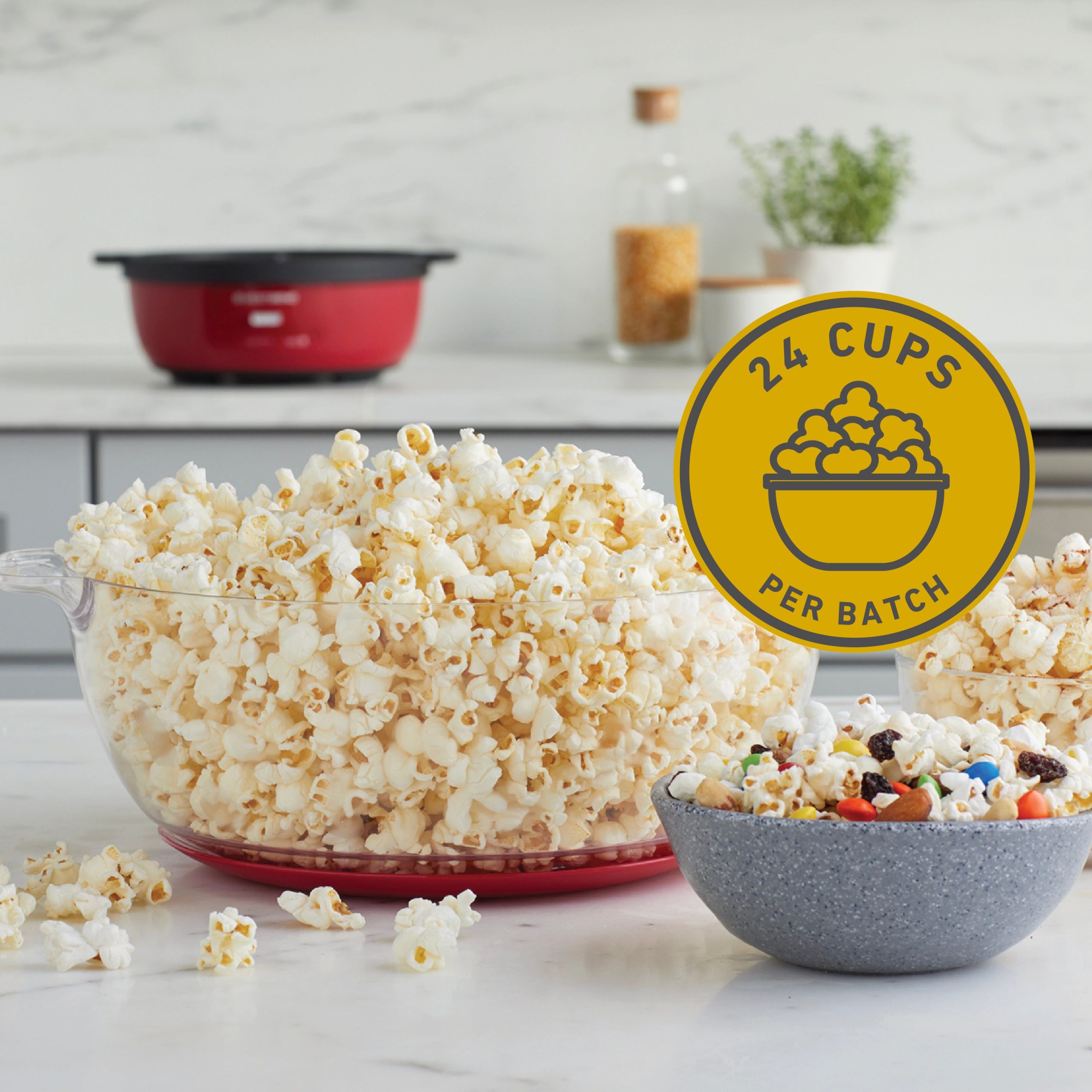 West Bend Stir Crazy 6 Qt. Popcorn Machine - Image 3