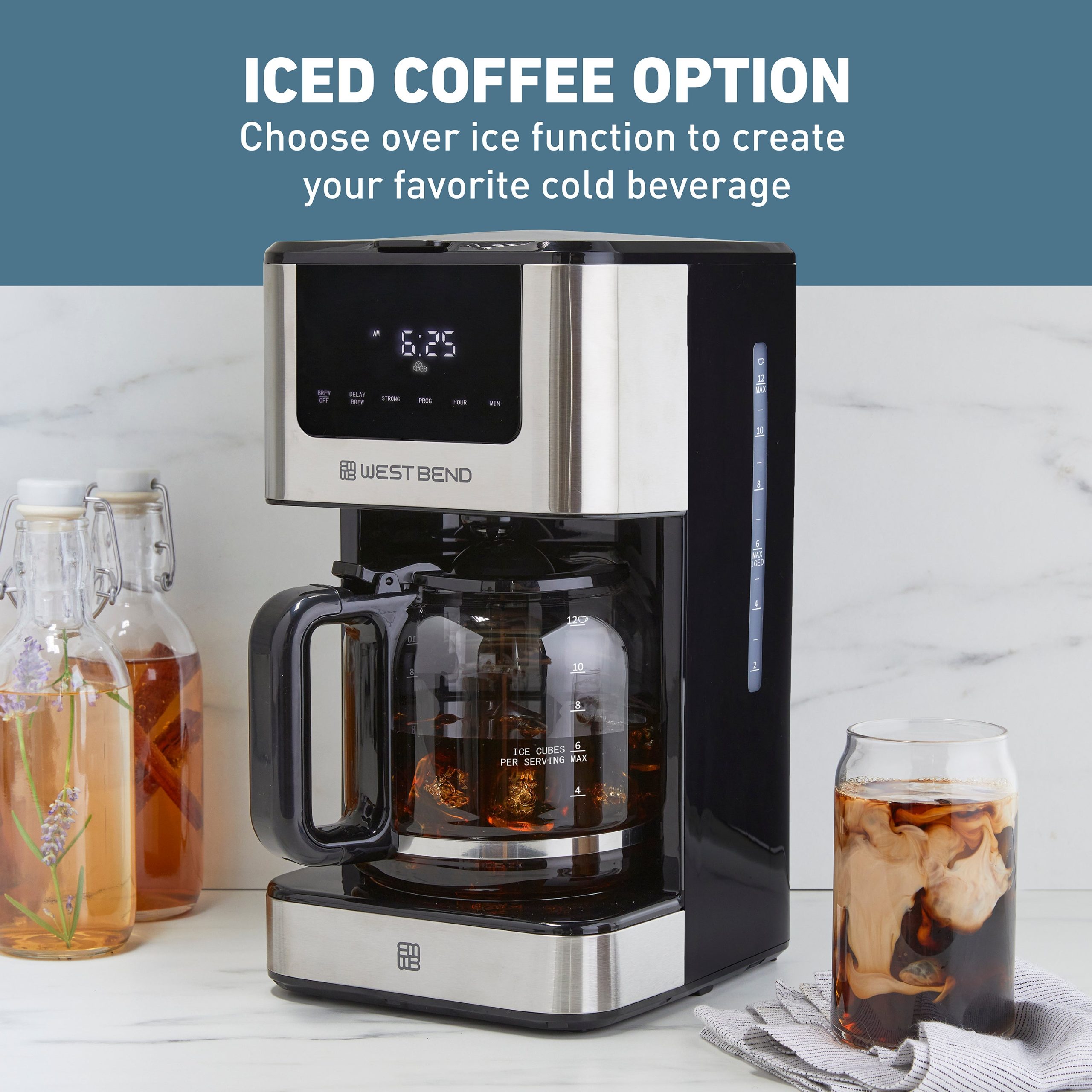 West Bend 12 Cup Hot & Iced Coffee Maker - Image 4