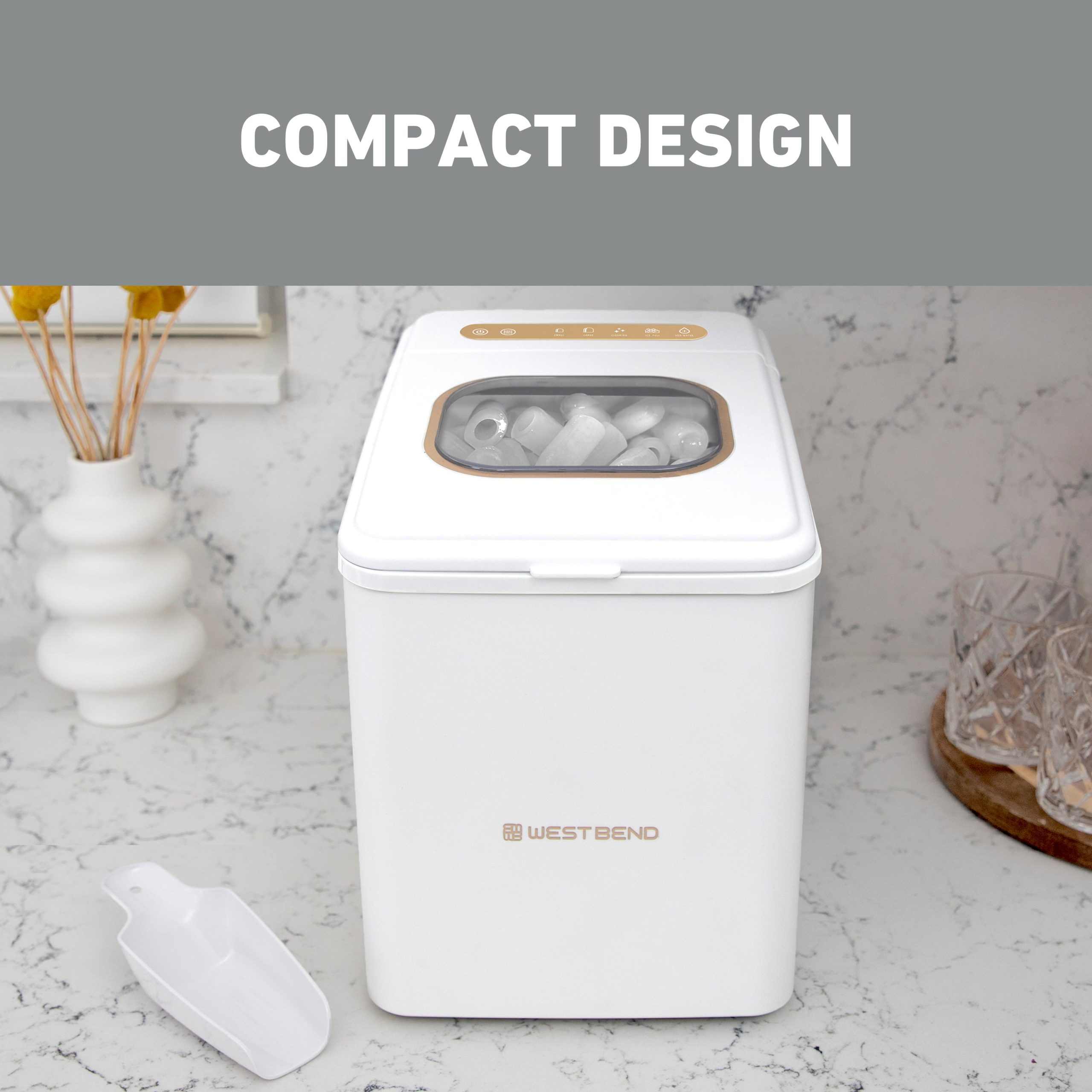 West Bend Timeless Countertop Bullet Ice Maker - Image 5