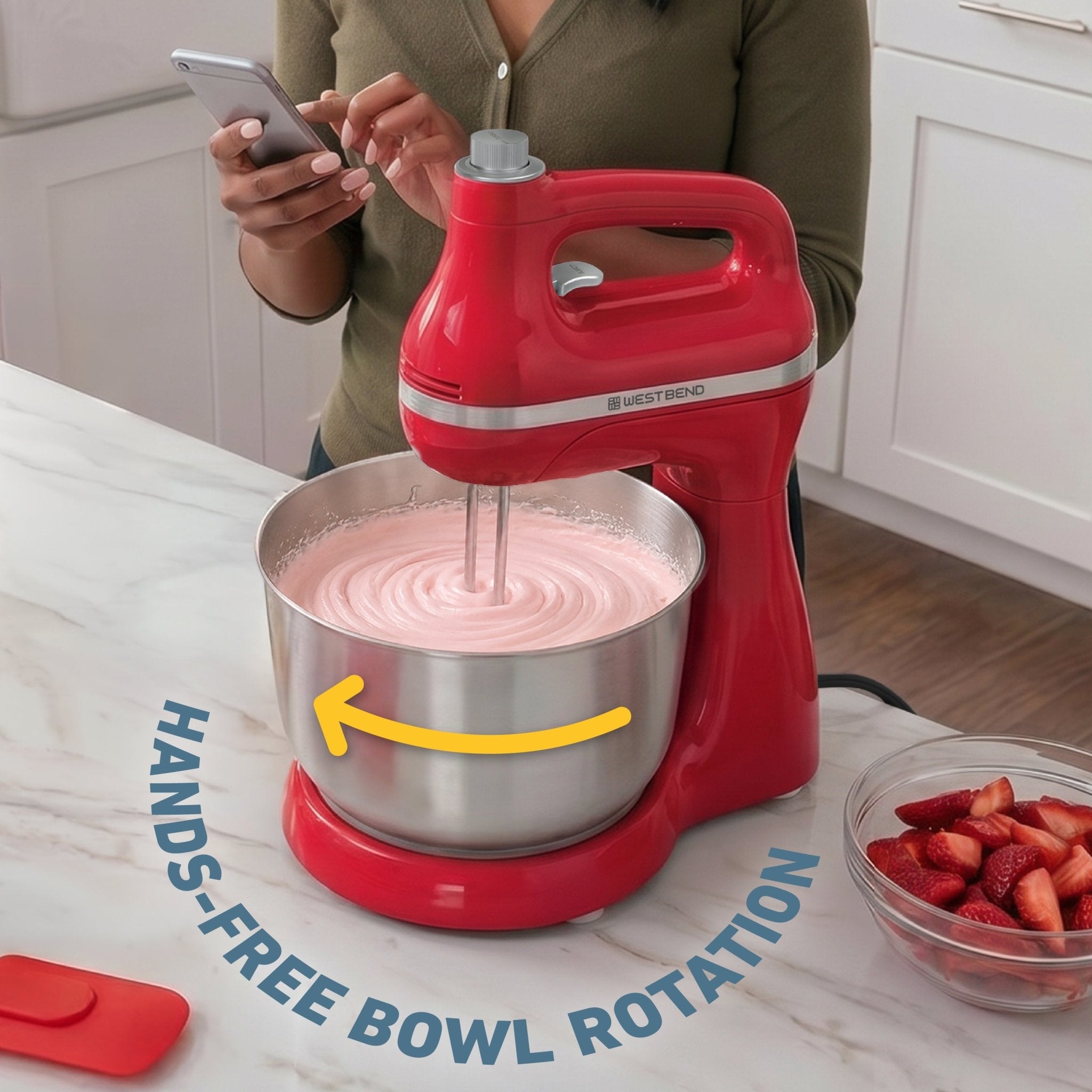 West Bend Two Sweet 2-in-1 Mixer - Image 4