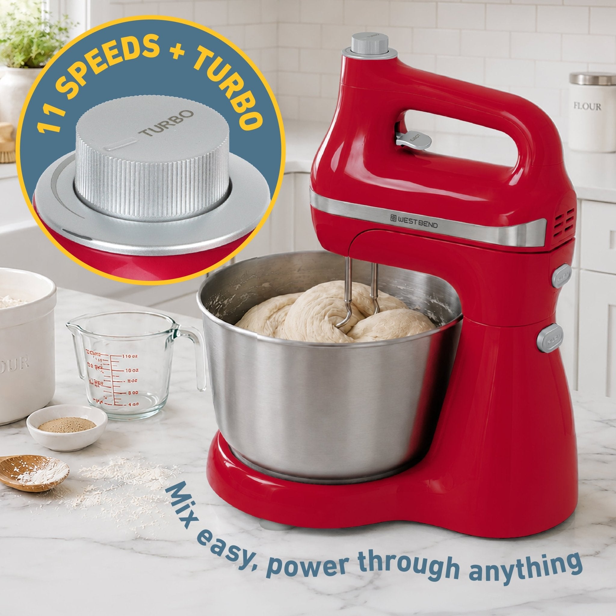 West Bend Two Sweet 2-in-1 Mixer - Image 3